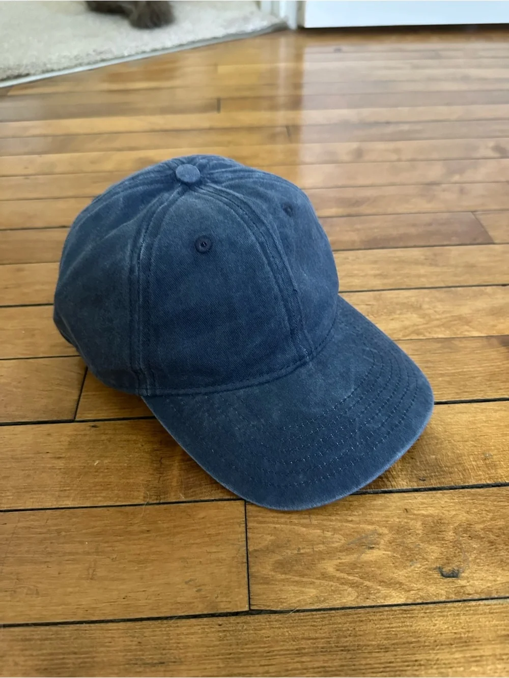 Classic Washed Navy Baseball Cap
